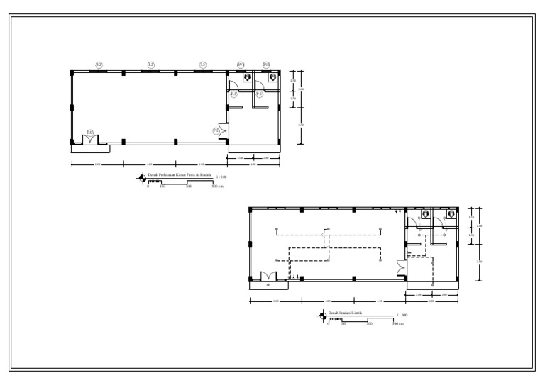 Door and Window Layout Plan | PDF