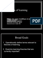 Tema 4 Theories of Learning