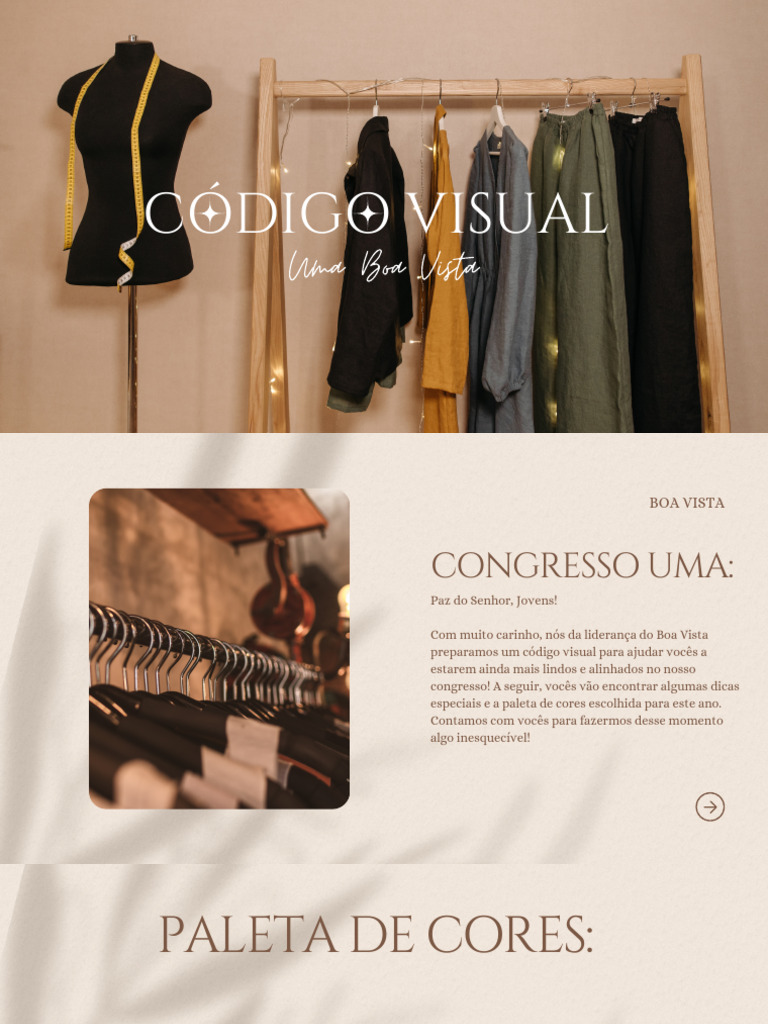 Código Visual para o Congresso Uma | PDF