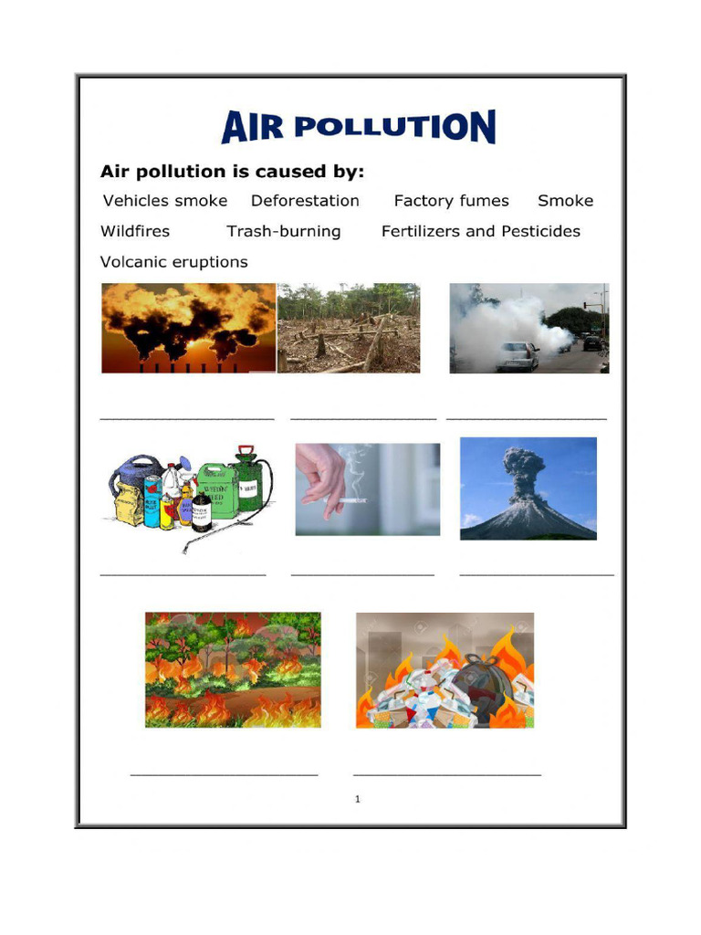 Air Pollution p3 | PDF