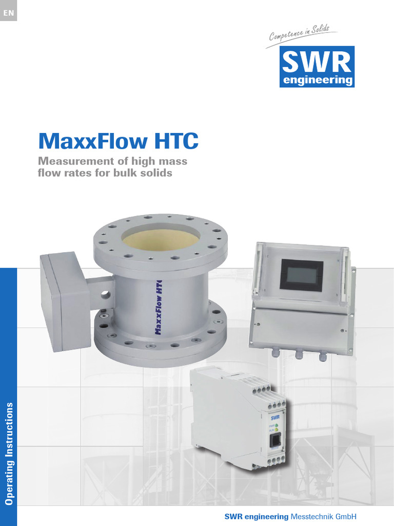 Operating Manual - MaxxFlow - HTC | PDF | Waves | Manufactured Goods