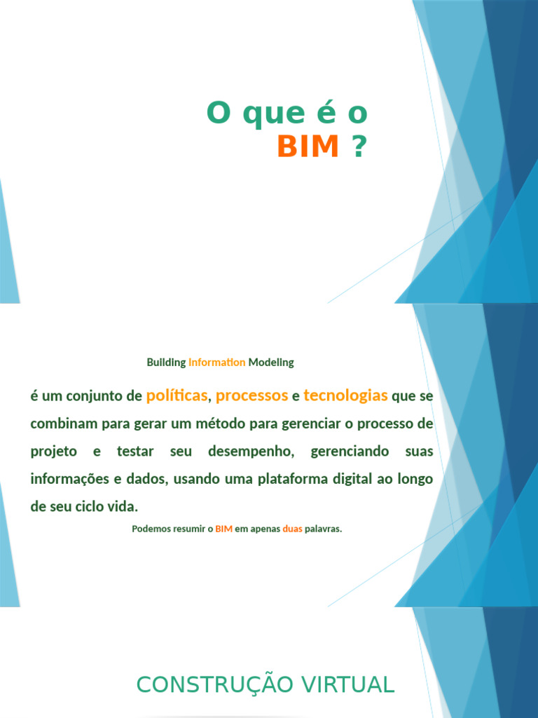 O que é BIM e seus benefícios | PDF