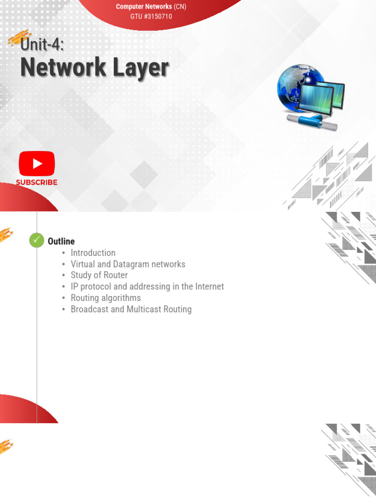 Network Layer Overview in Computer Networks | PDF | Computer Network ...