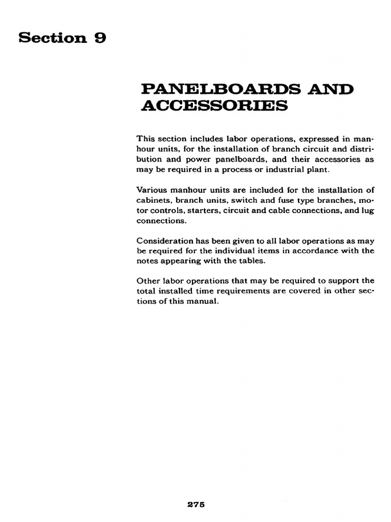 Section 9. Panelboards and Accessories | PDF | Fuse (Electrical ...
