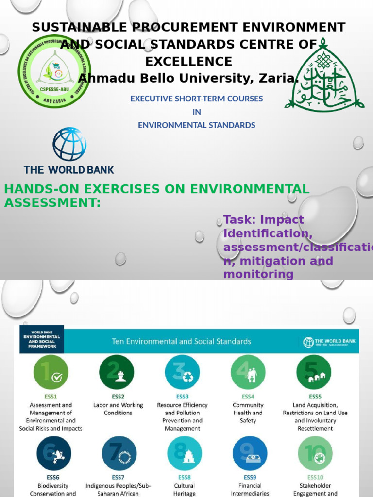 Environmental Assessment Exercises Guide | PDF | Natural Gas | Climate ...