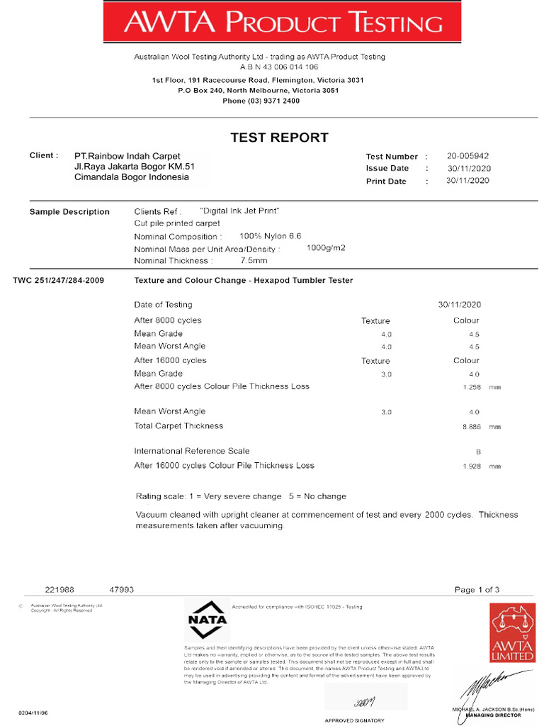 Awta Reports | PDF