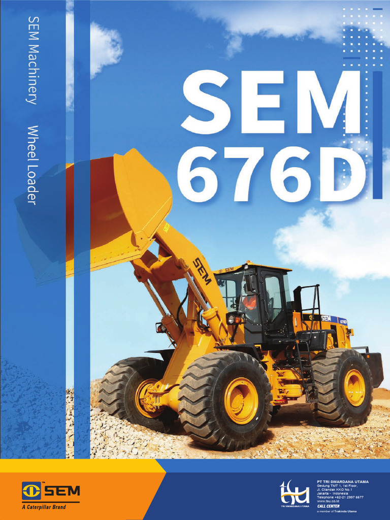 SEM676D Wheel Loader Compressed | PDF