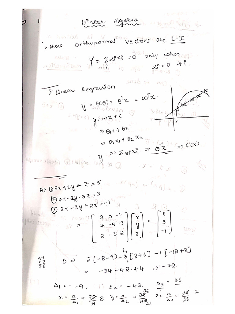 Maths in AI/ML | PDF