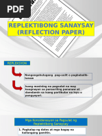 Replektibong Sanaysay | PDF