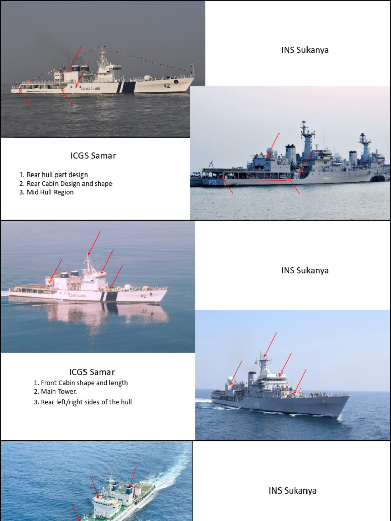 ICGS Samar and INS Sukanya Design Overview | PDF