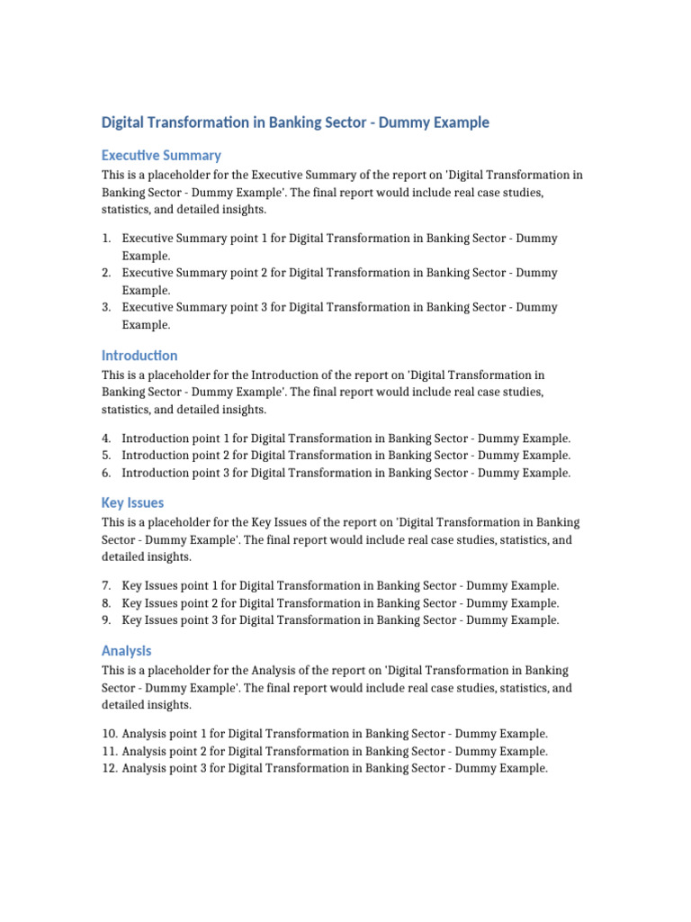Digital Transformation in Banking Report | PDF | Chess Theory | Chess