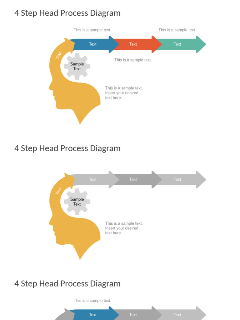 4 Step Head Process Diagram Guide | PDF