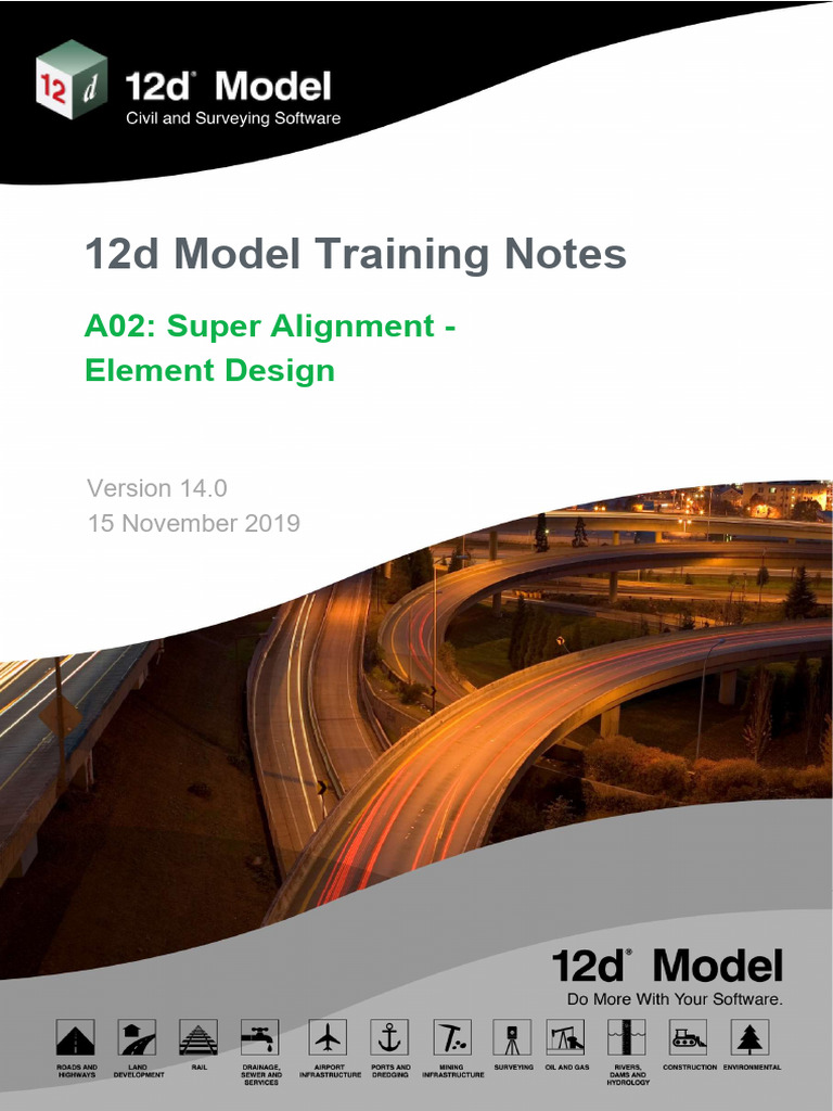12d Model Super Alignment Guide | PDF | Surveying | Radius
