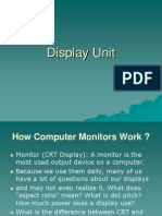 Display Unit