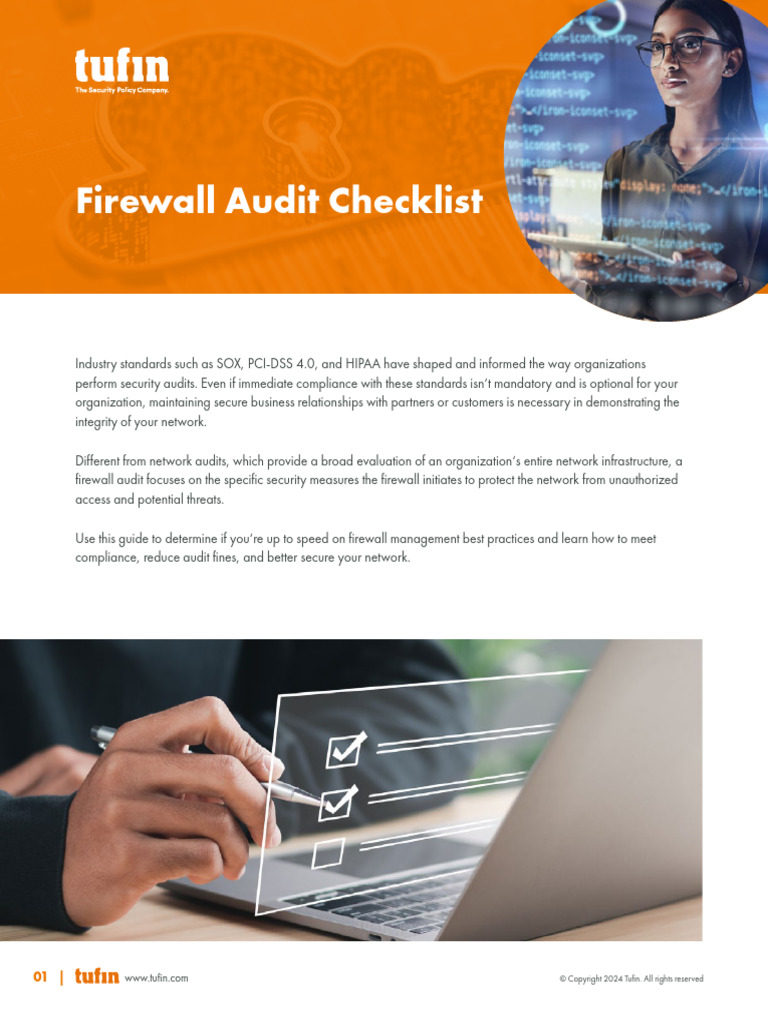 Firewall Audit Best Practices Guide | PDF | Firewall (Computing) | Security