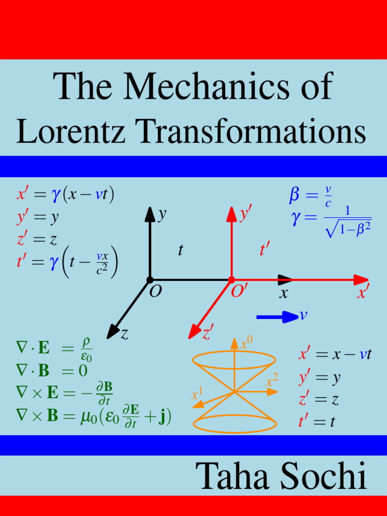 Mechanics of Lorentz Transformations | PDF | Special Relativity | Spacetime