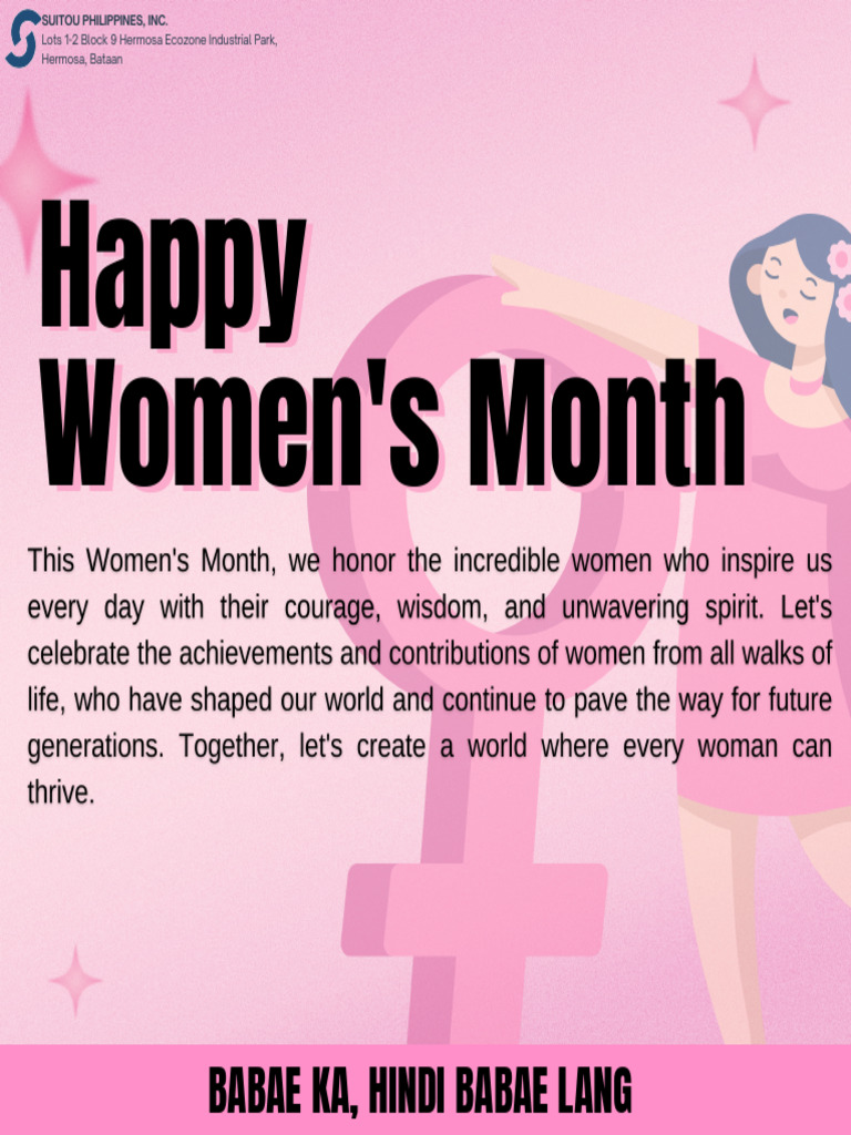 Women's Month Celebration | PDF