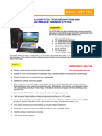 PC Troubleshooting - Maintenance Trainer PCTS-900A