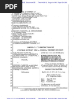 Joint Stipulation: Compel Supplemental Responses To 1st Interrogatories