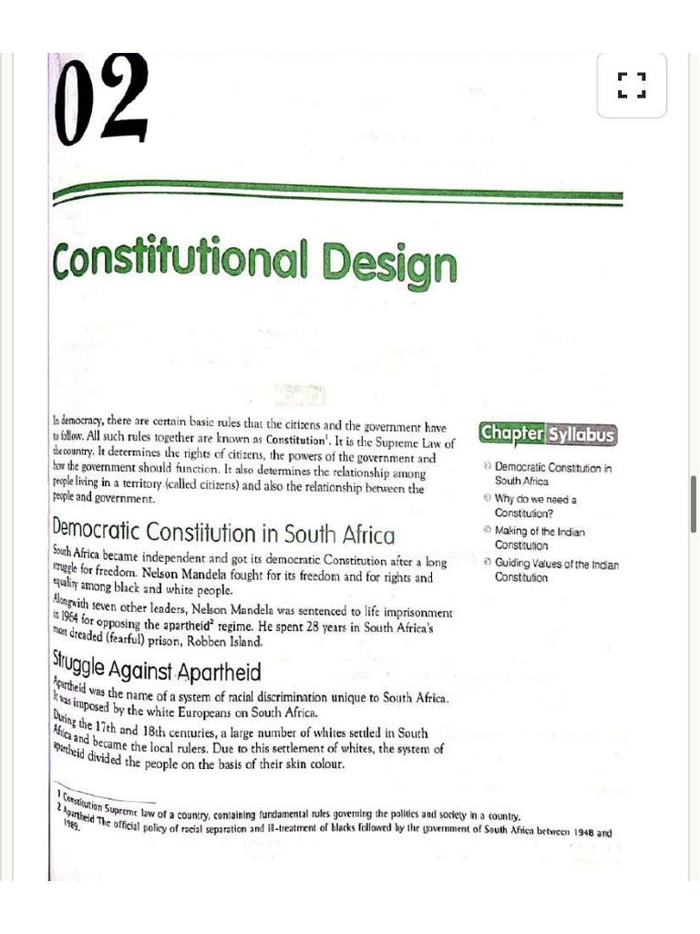 All in One Pol Sci Ch2 | PDF