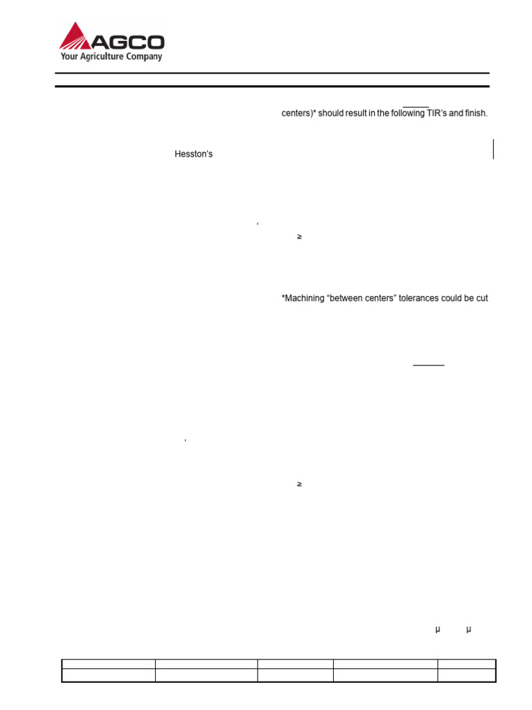 General Machining Quality Standards | PDF