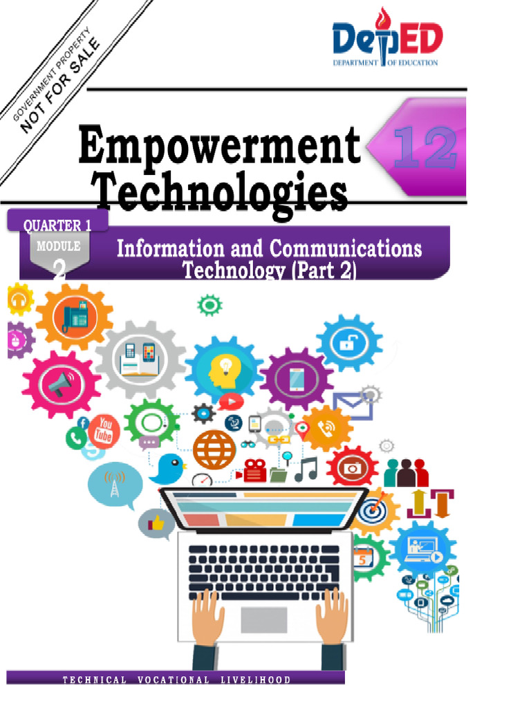 Empowerment Technologies: ICT Module 2 | PDF | Smartphone | Social Media