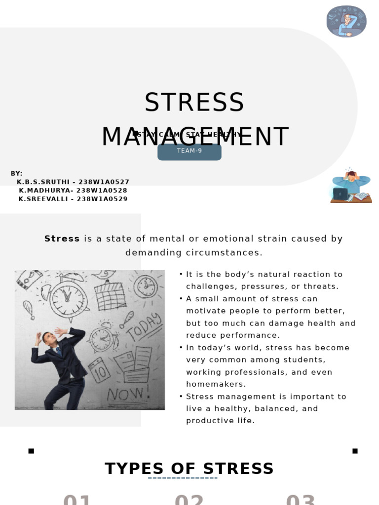 Stress Management | PDF