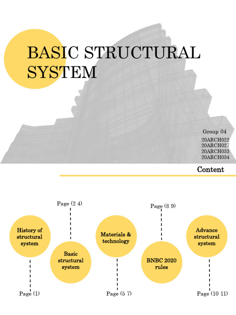 Overview of Structural Systems in Architecture | PDF | Vault ...