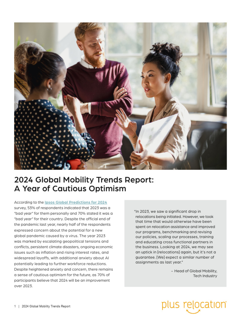 2024 Global Mobility Trends Insights | PDF | Cost Of Living | Employee ...