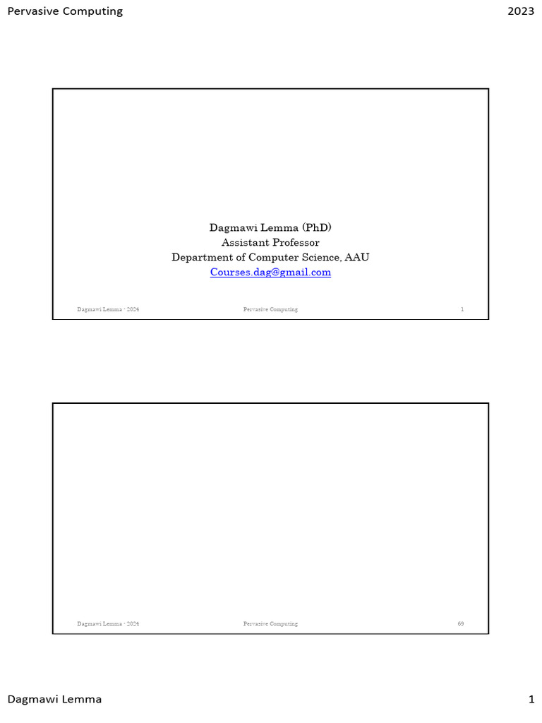 Understanding Smart Devices in Pervasive Computing | PDF | Computing ...
