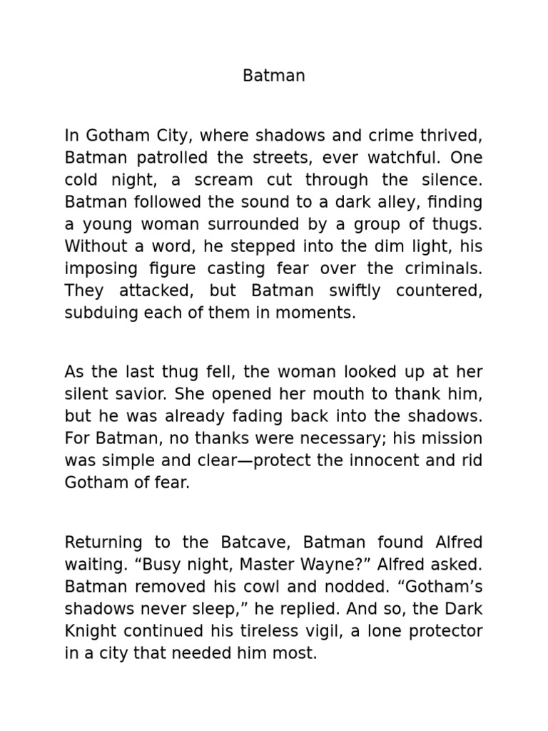 Batman | PDF