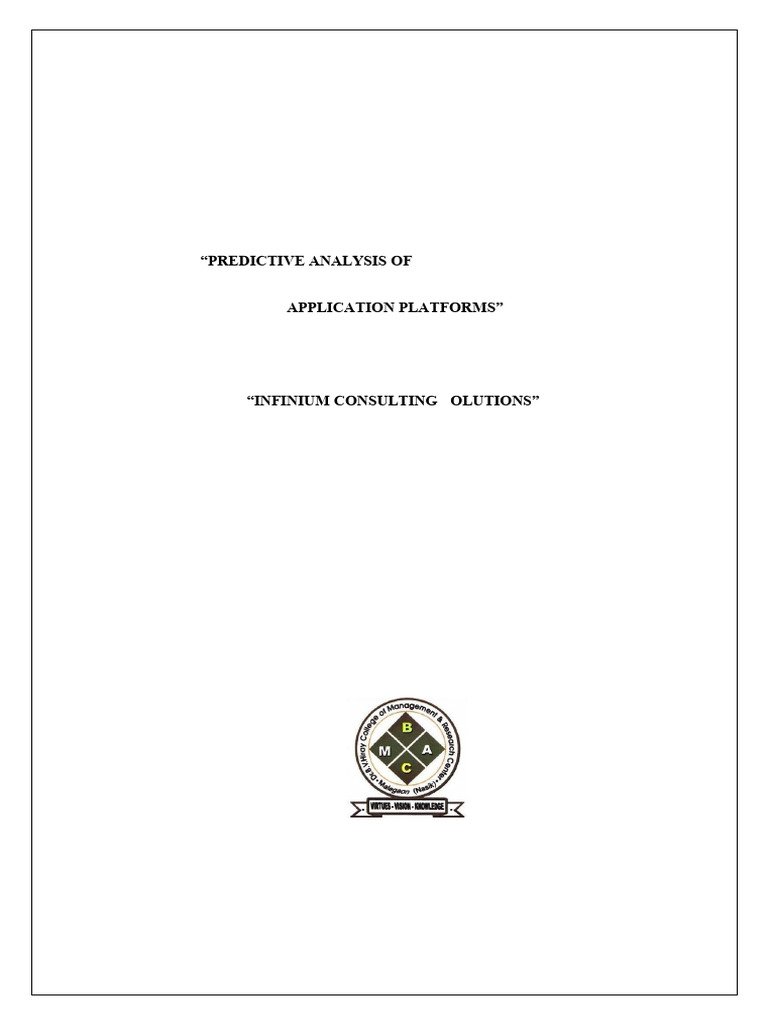 Predictive Analysis of E-Commerce Platforms | PDF | Online Shopping ...