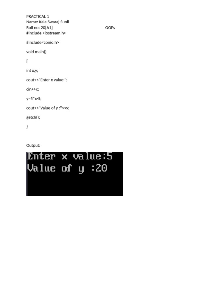 C++ Programming Practical Exercises | PDF