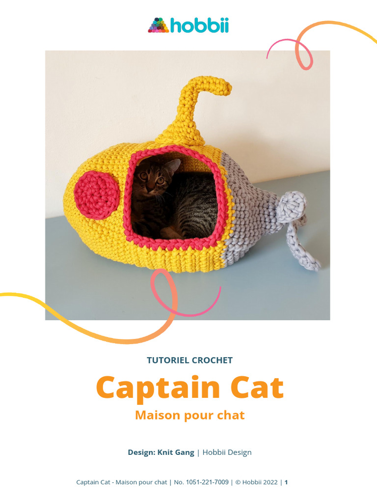 Tutoriel Maison en Crochet pour Chat | PDF | Amigurumi