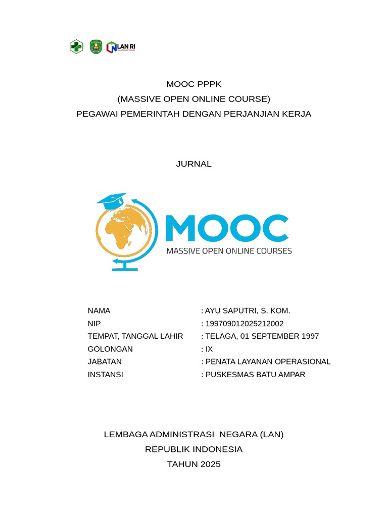Jurnal Mooc | PDF