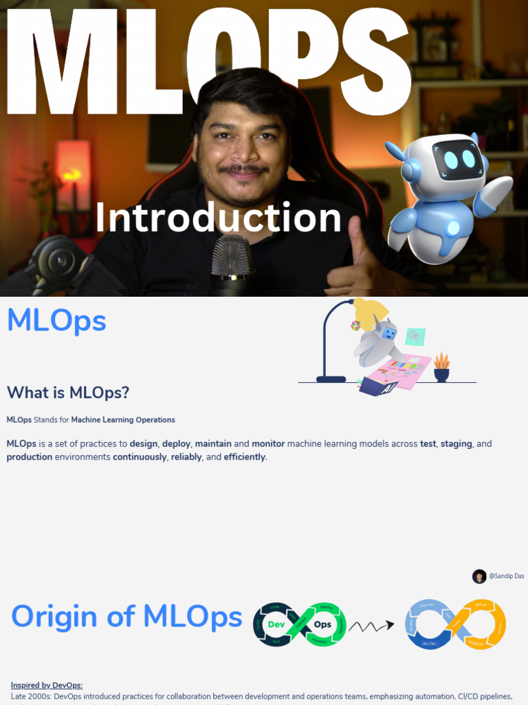 Introduction to MLOps Practices | PDF
