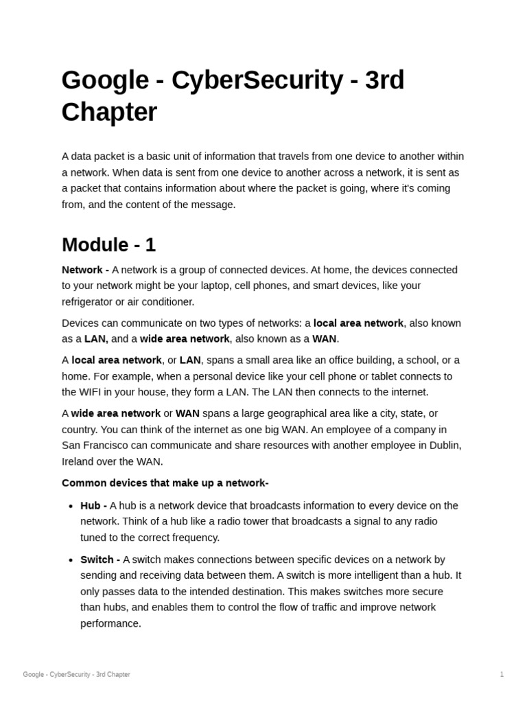 Understanding Network Attacks and Security | PDF | Computer Network ...
