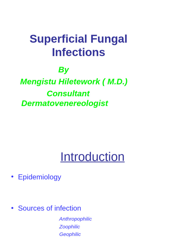 Overview of Superficial Fungal Infections | PDF | Candidiasis ...