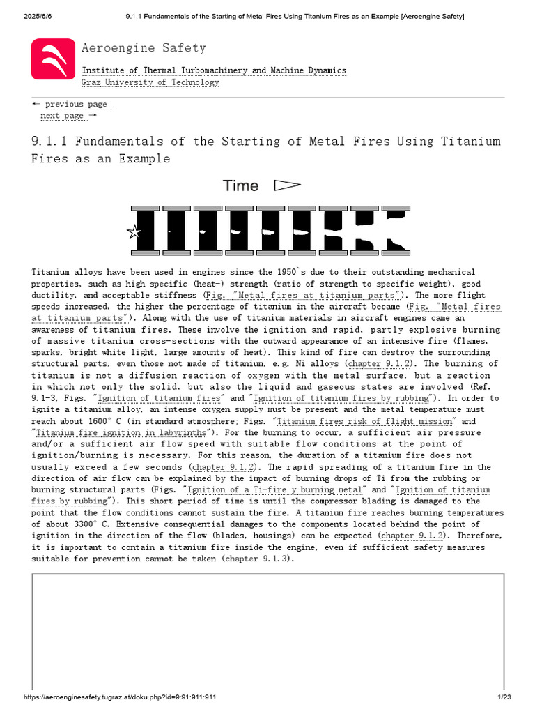 Titanium Fire Ignition Fundamentals | PDF | Metals | Combustion