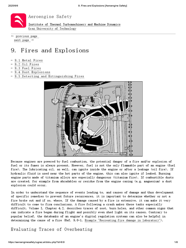 Aeroengine Fire and Explosion Analysis | PDF | Fires | Fracture