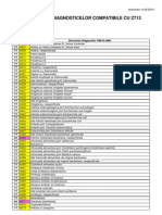 Lista Diagnostice Compatibile Cu Z713 Vers 2010 06 18