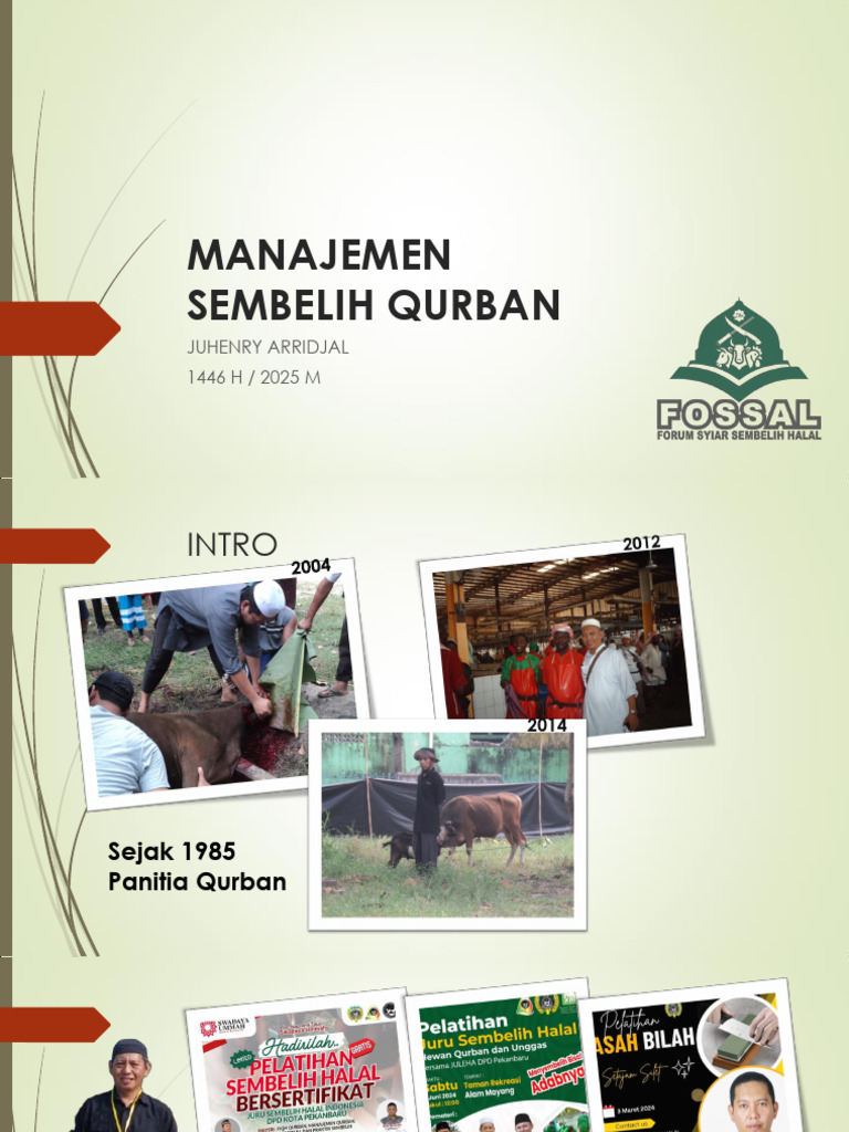 Standar Sembelih Halal Qurban 2025 | PDF