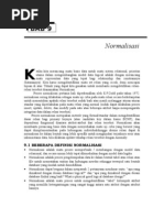 NORMALISASI TABEL DARI SEBUAH FAKTUR (STUDI KASUS)