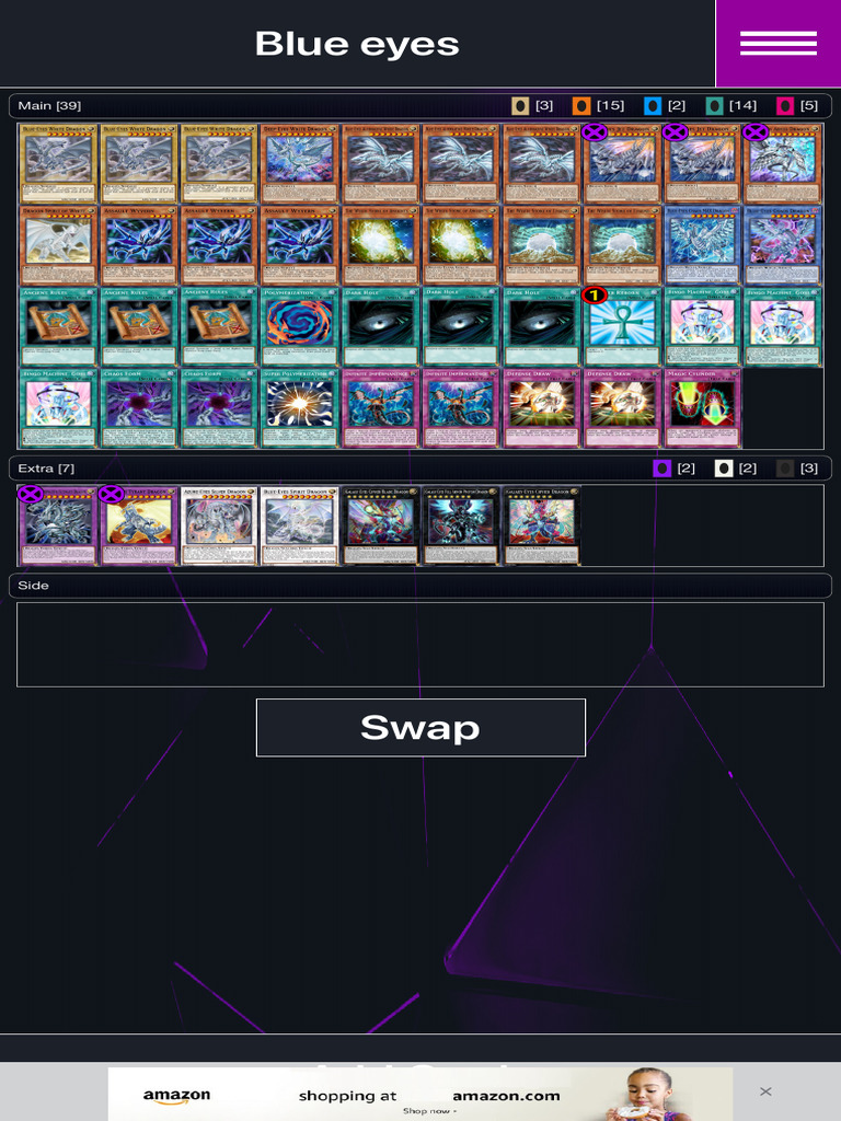 Blue Eyes - Dueling Nexus - Deck Editor 2 | PDF