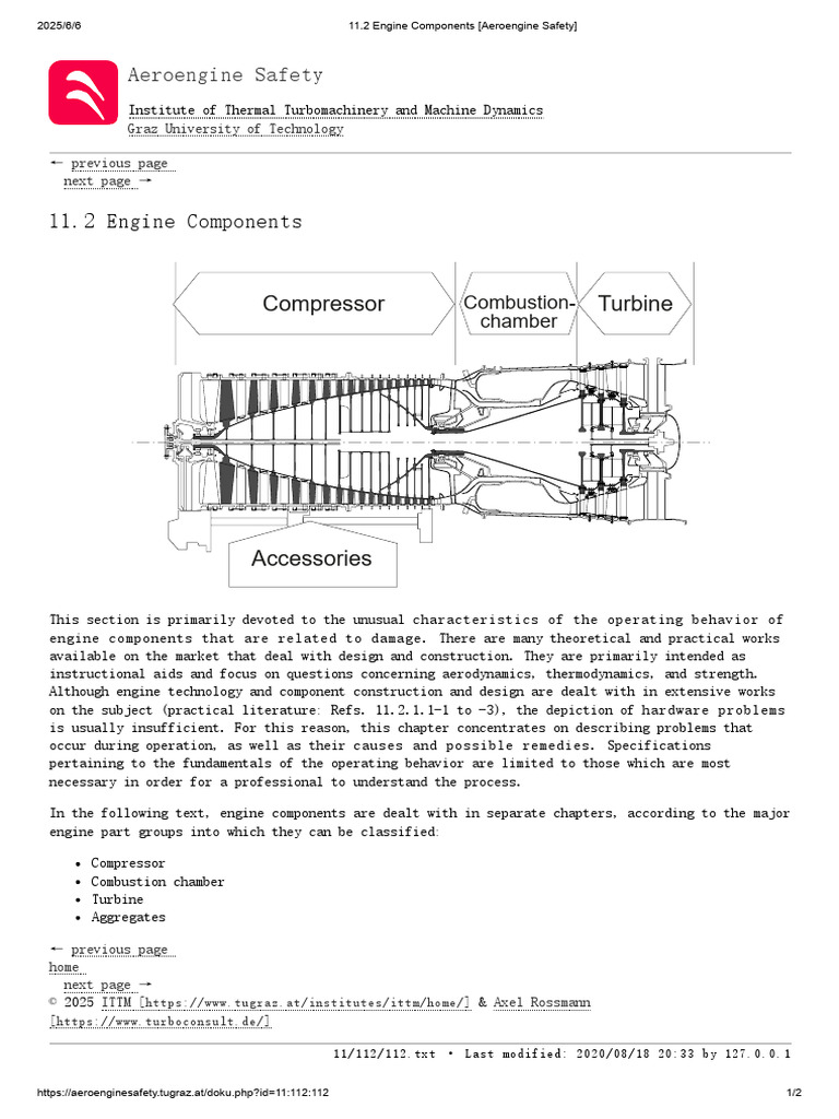 11 2 Engine Components Aeroengine Safety Pdf