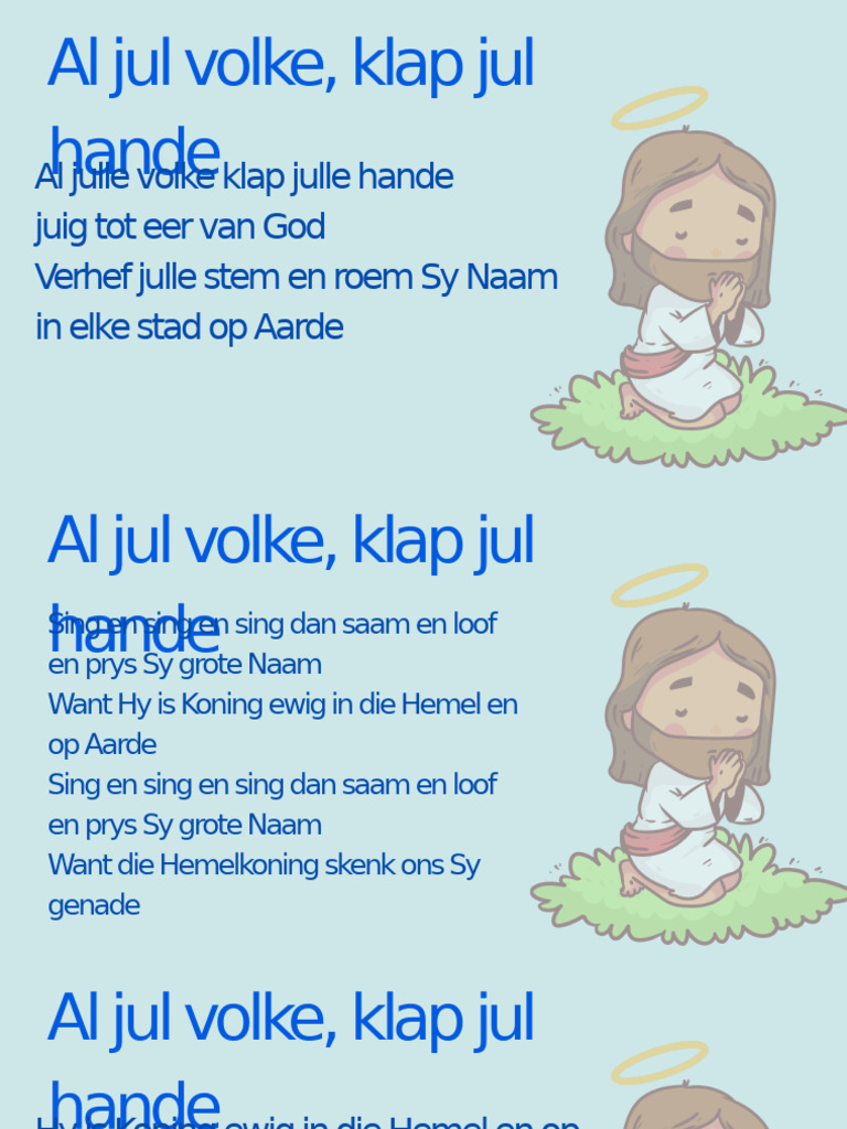 Al Jul Volke, Klap Jul Hande | PDF