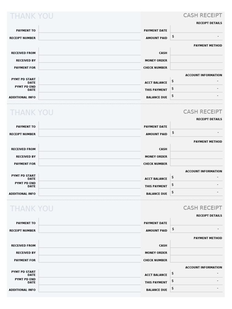 Payment Receipt and Account Summary | PDF | Receipt | Cash