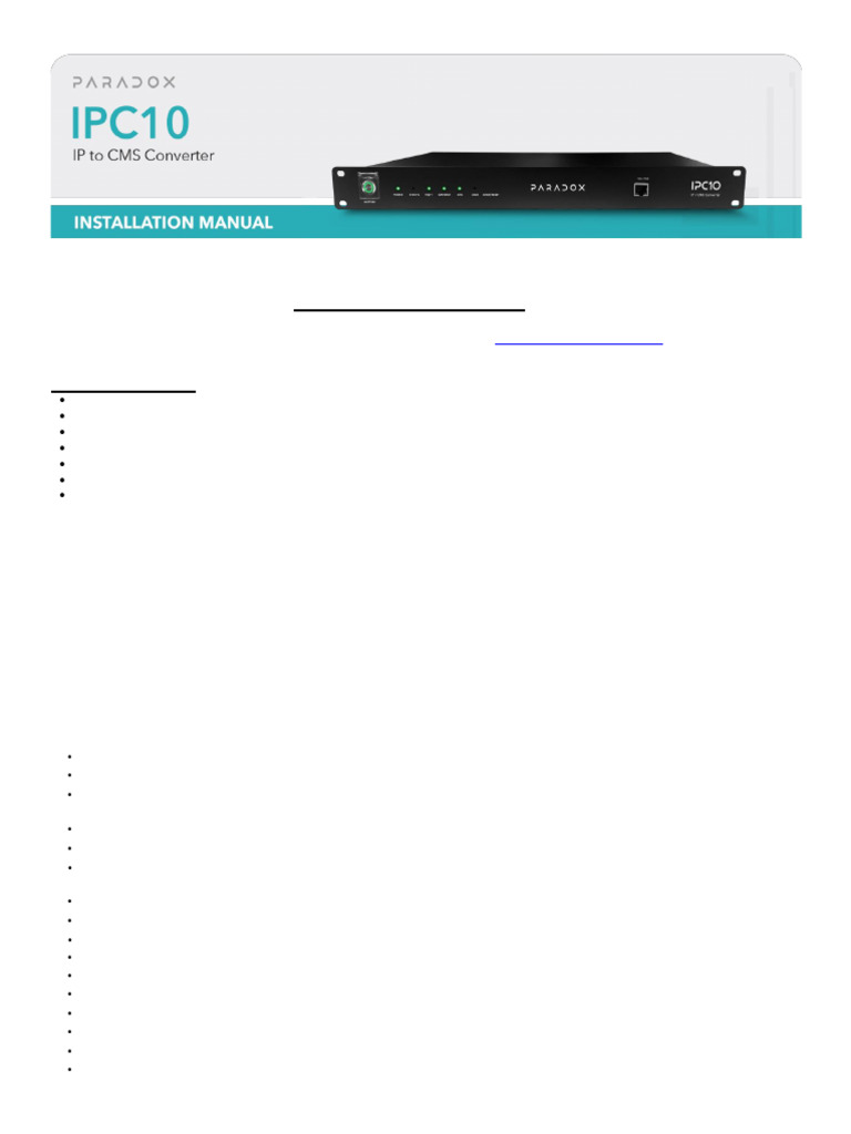 IPC10 User Management & Features Update | PDF | Ip Address | Port ...