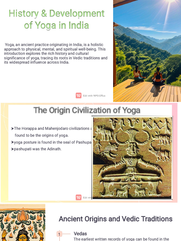 History and Evolution of Yoga in India | PDF | Yoga | Vedas