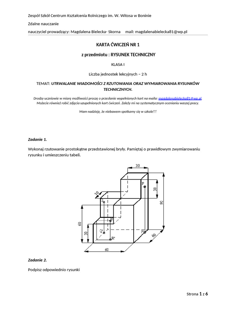 1 R Rysunek Techniczny | PDF